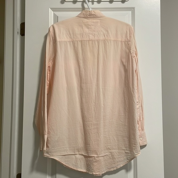 TOMMY Peach Boyfriend Shirt - Picture 2 of 6